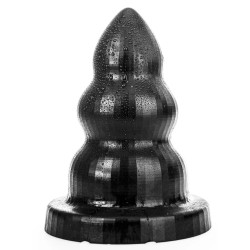 All Black Plug AB96 Triple Pleasure M 23 x 13cm